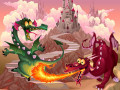 Spēles Fairy Tale Dragons Memory